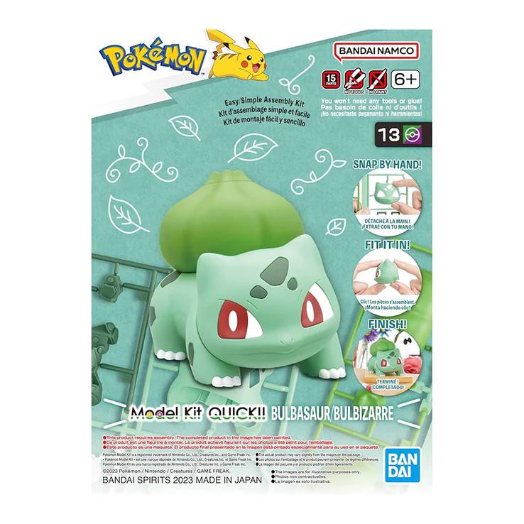 BANDAI MODEL KIT - BULBASAUR