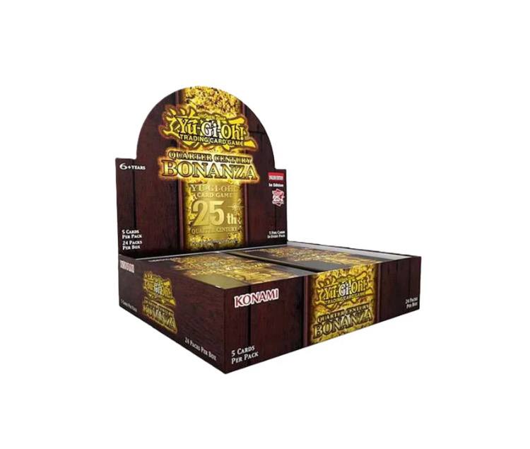 YU-GI-OH - QUARTER CENTURY BONANZA BOOSTER BOX - 1st EDITION